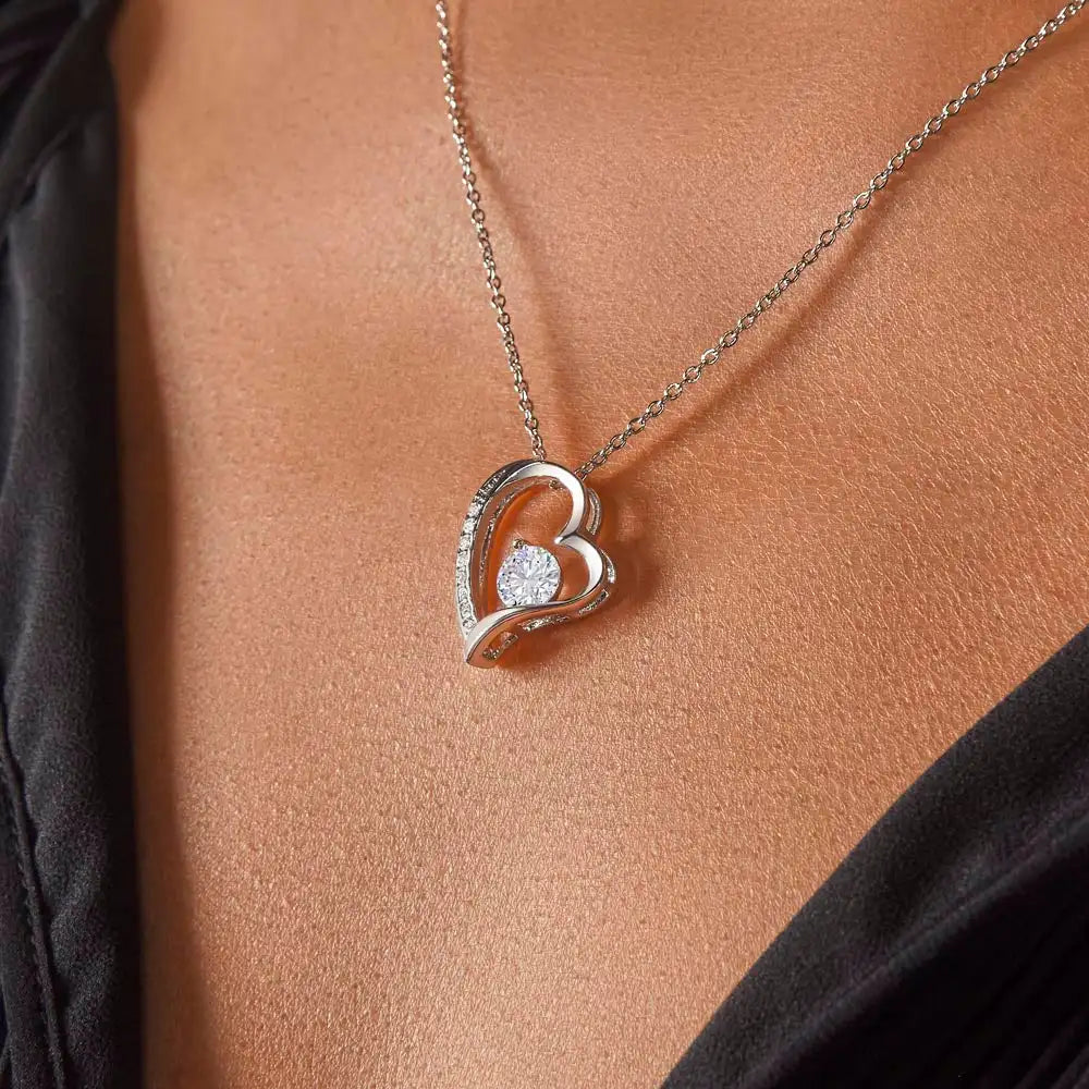 Classic Zirconia Necklace for Mum