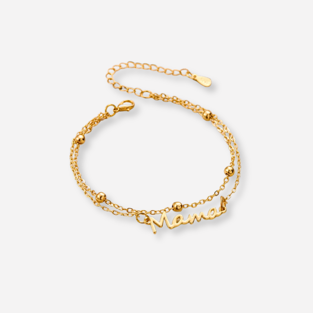 Mama stainless steel bracelet