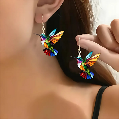 Betsy | Elegant Hummingbird Necklace