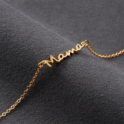 Mama stainless steel bracelet