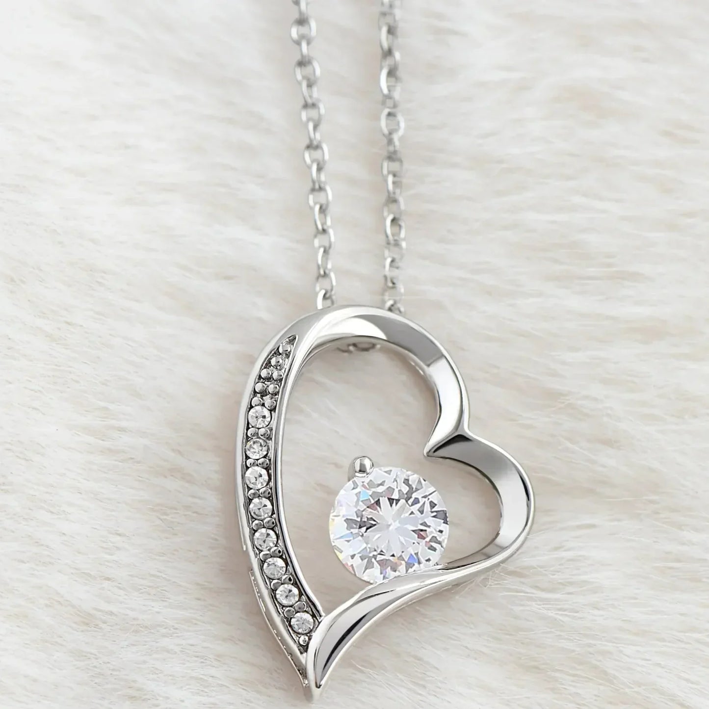 Classic Zirconia Necklace for Mum