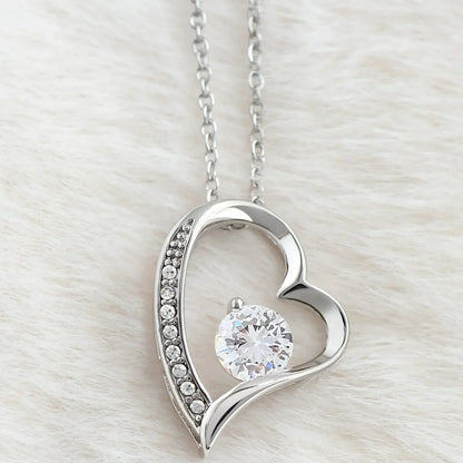 Classic Zirconia Necklace for Mum