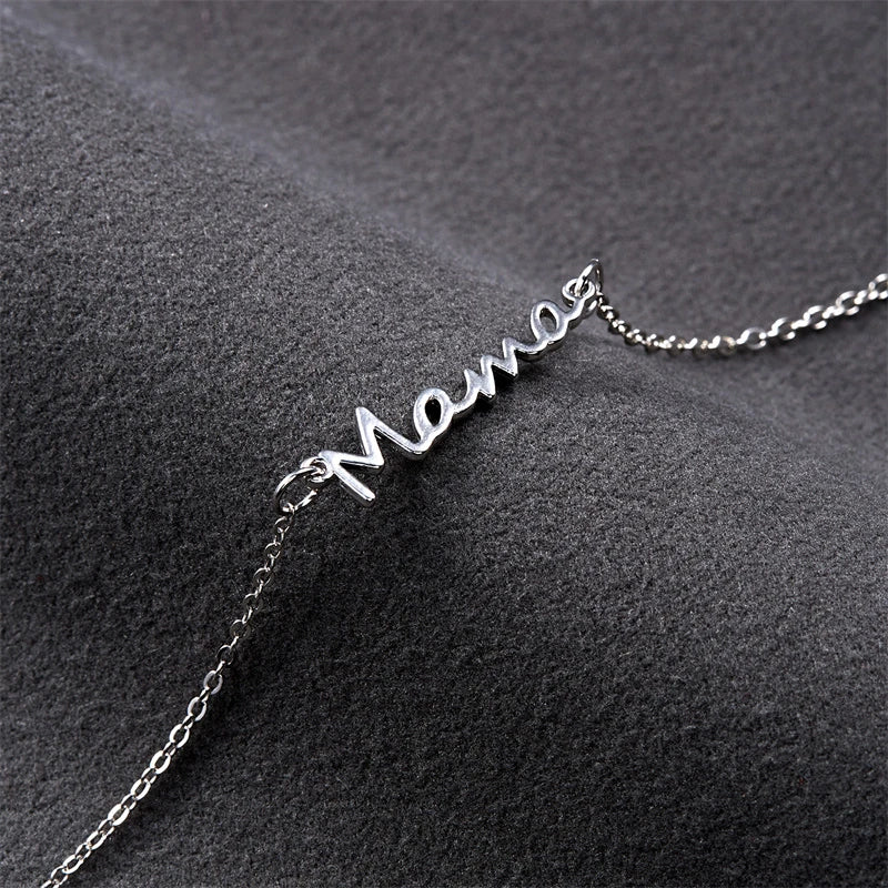 Mama stainless steel bracelet