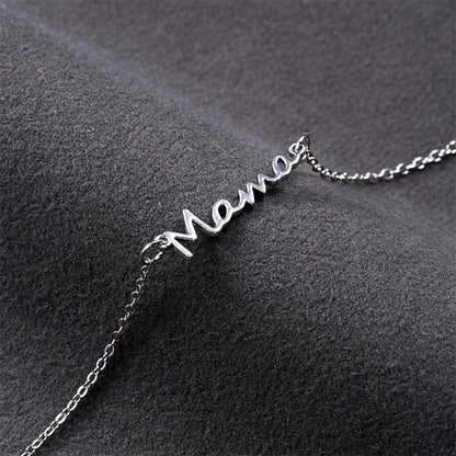 Mama stainless steel bracelet