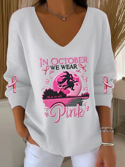 Betsy | Solidarity V-Neck Sweater